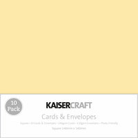 Square Card Pack - Cream