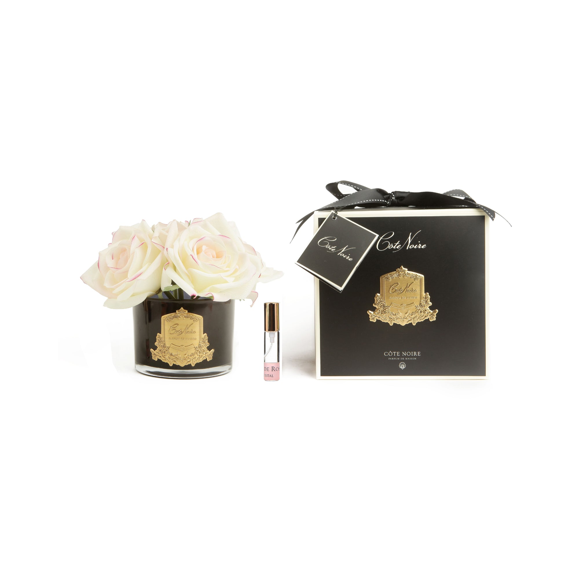 Cote Noire Five Roses - Black Gold - Pink Blush