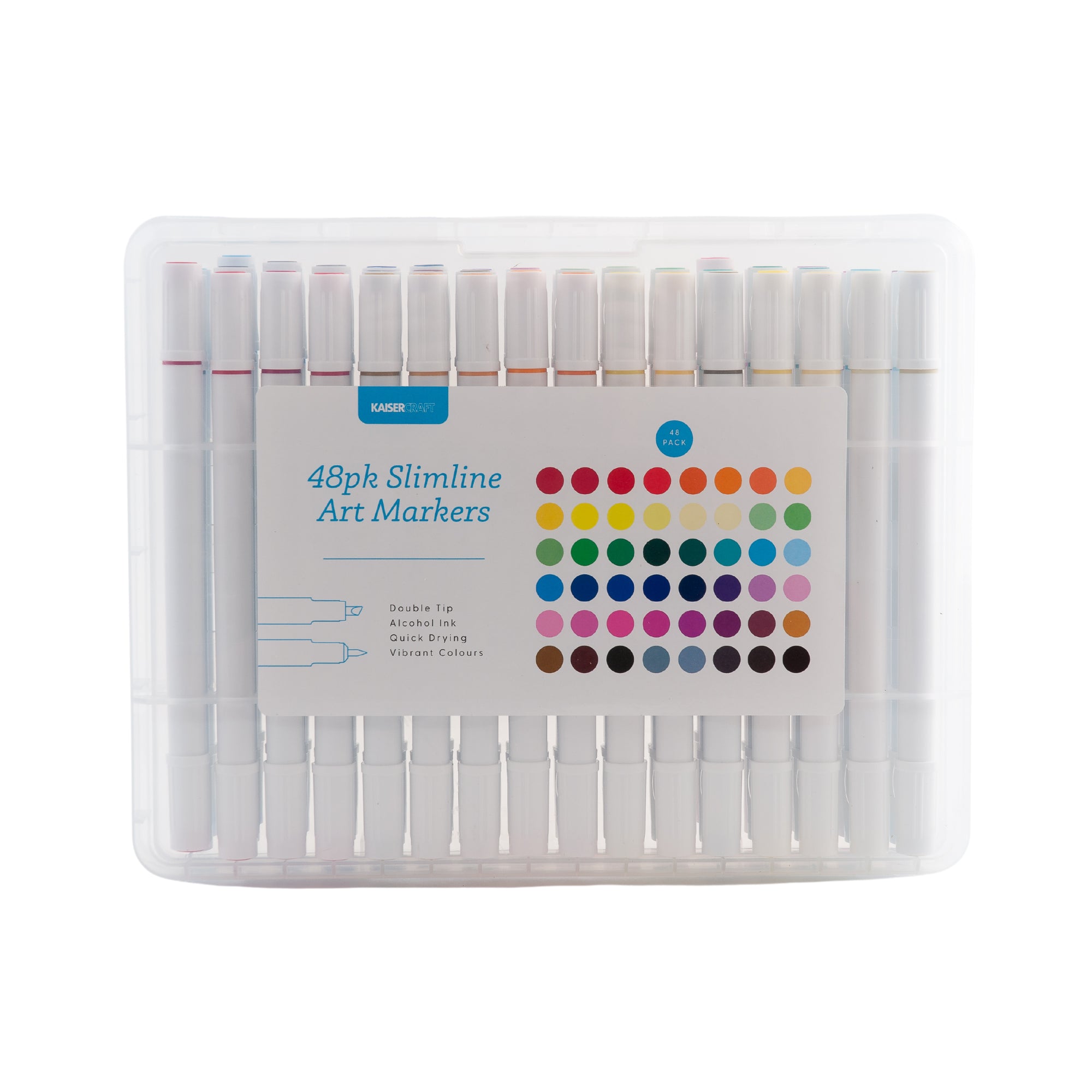 Slimline Art Markers 48pk