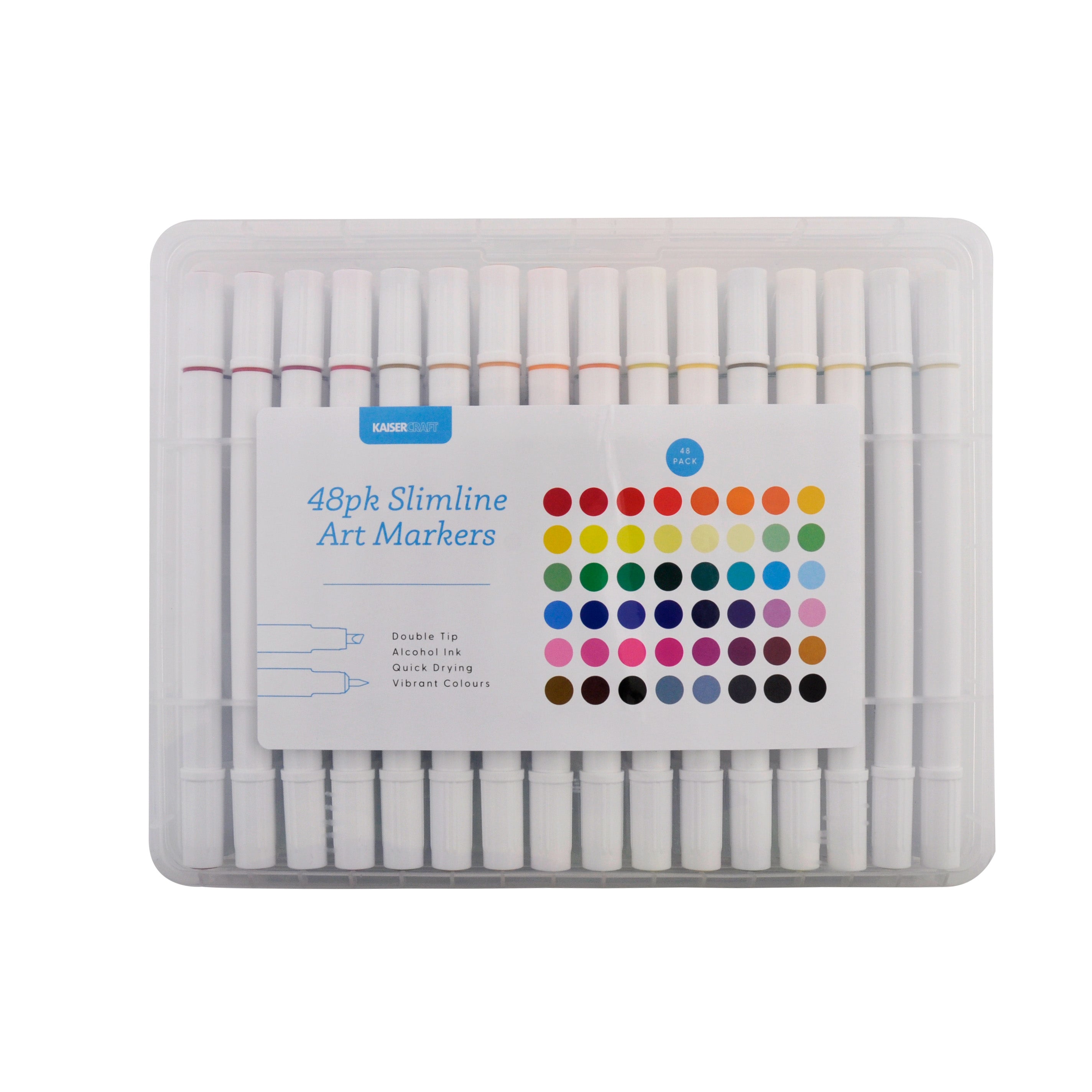 Slimline Art Markers 48pk