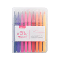 Brush Tip Markers 18pk