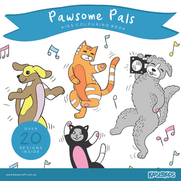 Kaiser Creative Club - Kids Pawsome Pals Colouring Book
