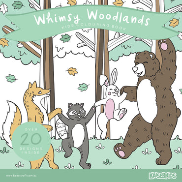 Kaiser Creative Club - Kids Whimsy Woodlands Colouring Book