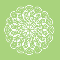 6 x 6 Designer Templates - Crochet Doily