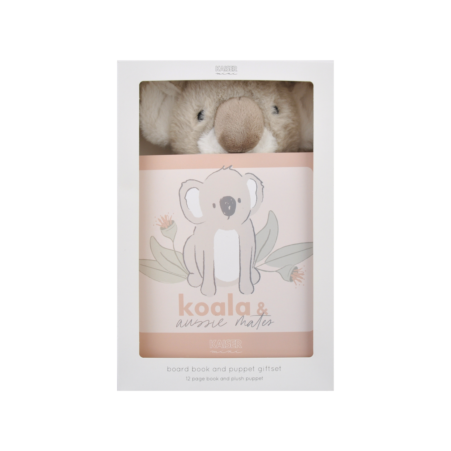 Baby Board Book & Puppet Gift Set - Koala
