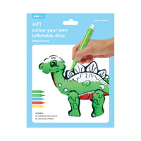 Colour Your Own Inflatable Dino - Stegosaurus