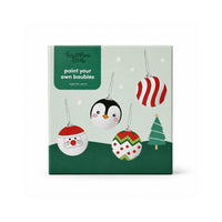Christmas Kids Colour Your Own Baubles - BAUBLE
