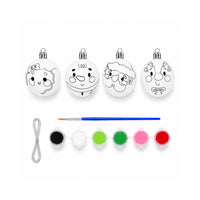 Christmas Kids Colour Your Own Baubles - ORNAMENT