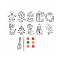 Christmas Kids Suncatchers 10  Pack -Christmas Kids MIX