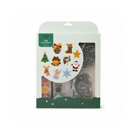 Christmas Kids Suncatchers 10  Pack - FESTIVE MIX