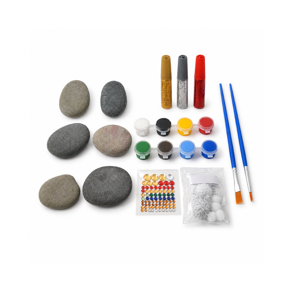 Christmas Kids Rock Painting Kit
