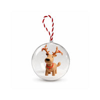 Christmas Kids Make Your Own Air Dry Clay Decs - REINDEER