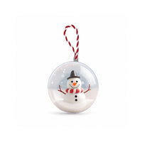 Christmas Kids Make Your Own Air Dry Clay Decs - SNOWMAN