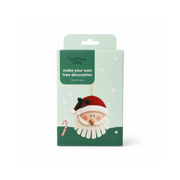 Christmas Make Your Own Tree Decoration - SANTA