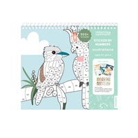 Kids Sticker By Number - Australiana