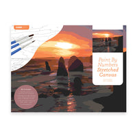 Paint By Numbers Stretched Canvas 30x40cm - Ocean Sunset