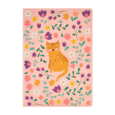Sparkle Notebook - Happy Cat