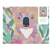 Stretched Canvas Sparkle Kits 30 x 40 cm - Abstract Koala