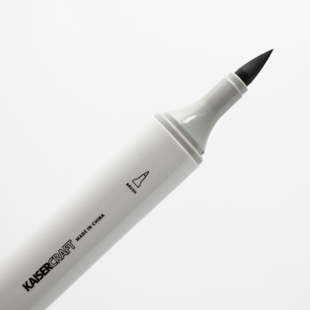 Premium Art Markers 12 Pack - Greyscale