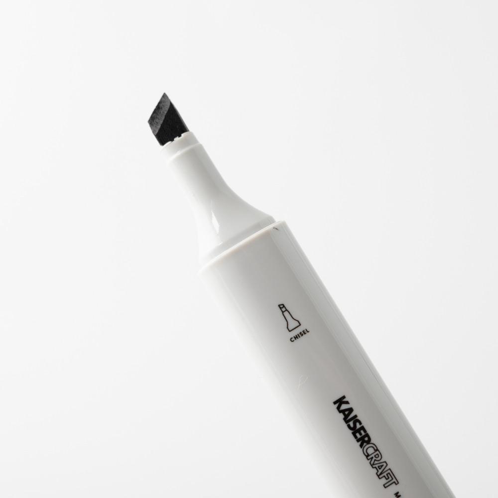 Premium Art Markers 12 Pack - Greyscale