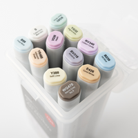Premium Art Markers 12 Pack - Pastel