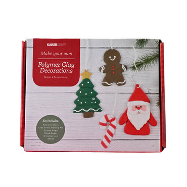Christmas Make Your Own Polymer Clay Decorations