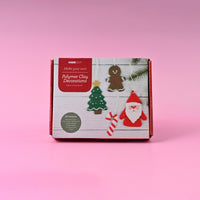 Christmas MYO Polymer Clay Decorations 4 Packs