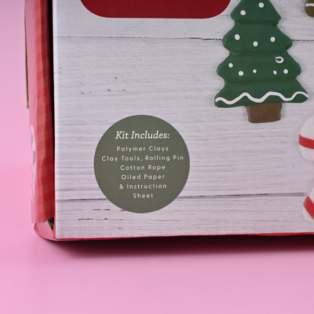 Christmas MYO Polymer Clay Decorations 4 Packs