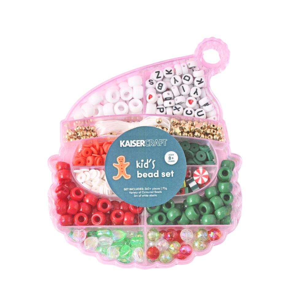 Christmas Kid's Bead Set - Santa