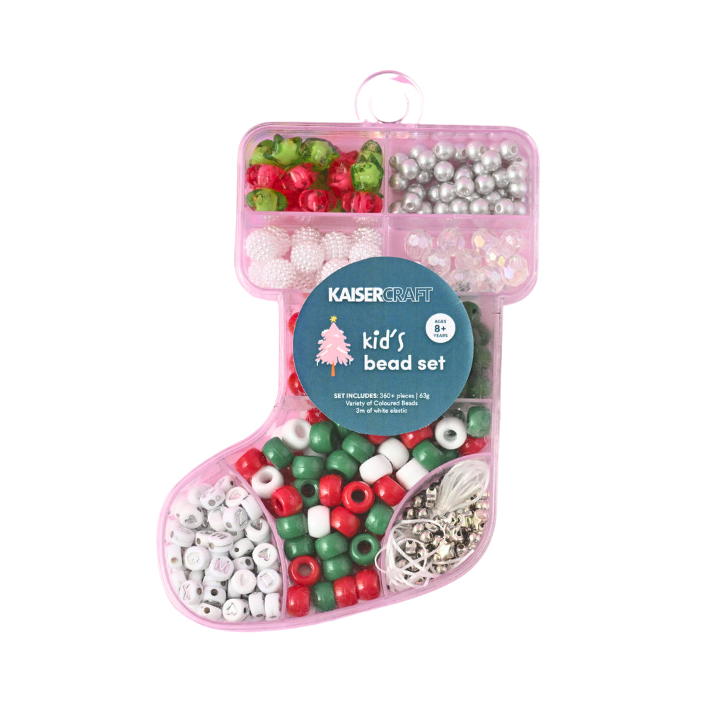 Christmas Kid's Bead Set - Stocking