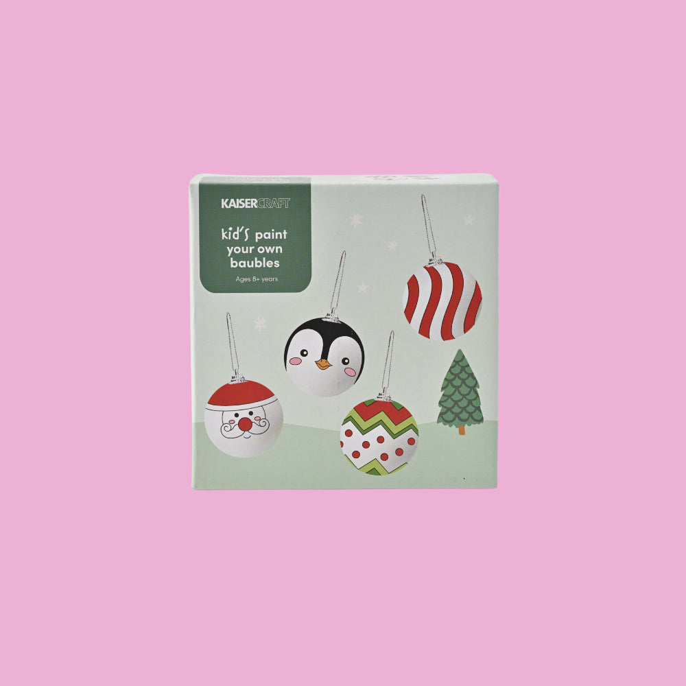 Kaiser Mini Christmas Create Your Own Baubles - Ornament