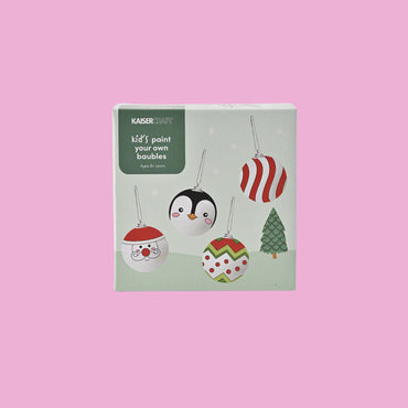Kaiser Mini Christmas Create Your Own Baubles - Ornament