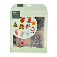Christmas Suncatcher 10 Pack - Festive Mix