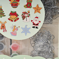 Christmas Suncatcher 10 Pack - Festive Mix