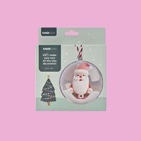 Kaiser Mini Christmas Make Your Own Air Dry Clay Decorations - Santa