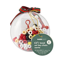 Christmas Bead Set Keychain Decorations - Santa