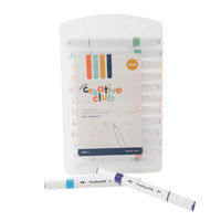 Creative Club Dual End Acrylic Markers 24pk