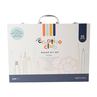 Creative Club Boxed Art Set 55pc Carry Case