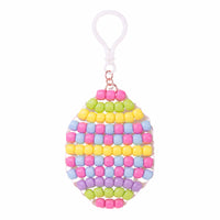 Kids Easter Keychain Bead Set - EGG