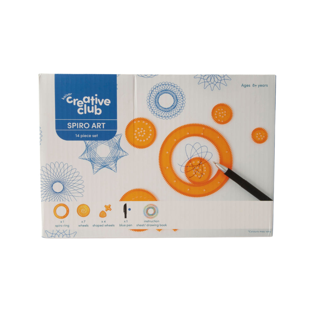Creative Club Spiro Drawing Set – 14 Pieces