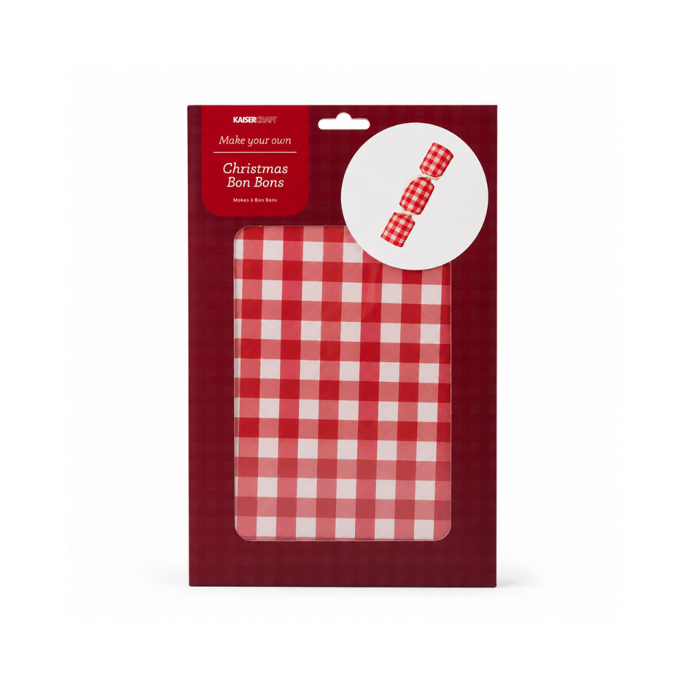 Christmas Make Your Own Bon Bons - GINGHAM CHERRY