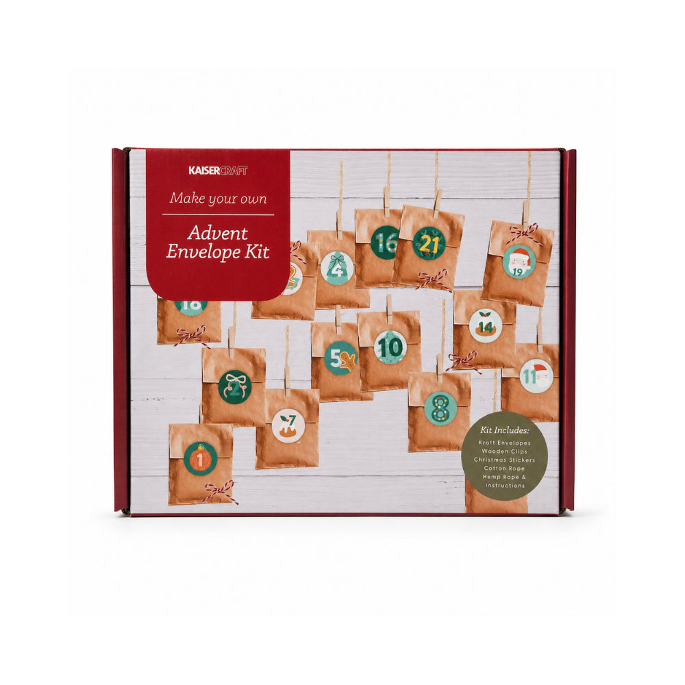 Christmas Make Your Own Advent Envelope Kit