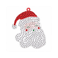 Christmas Sparkle Keyring - SANTA
