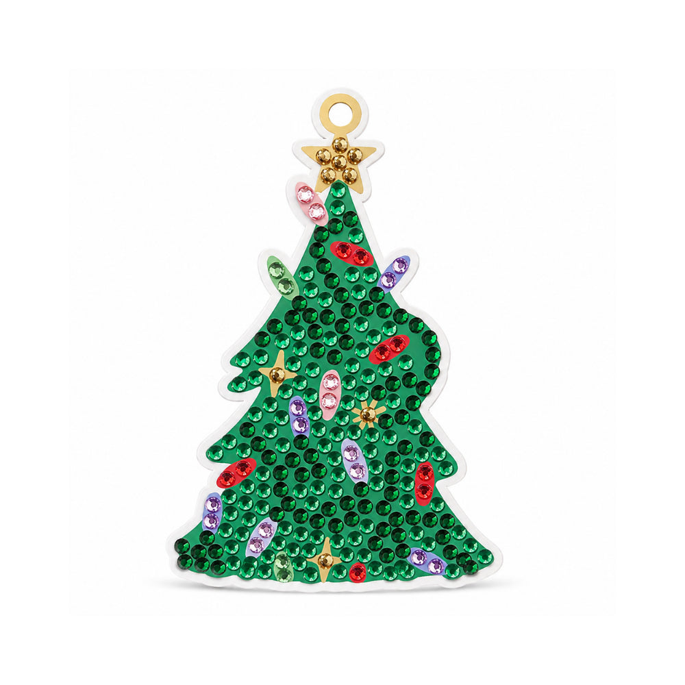 Christmas Sparkle Keyring - TREE