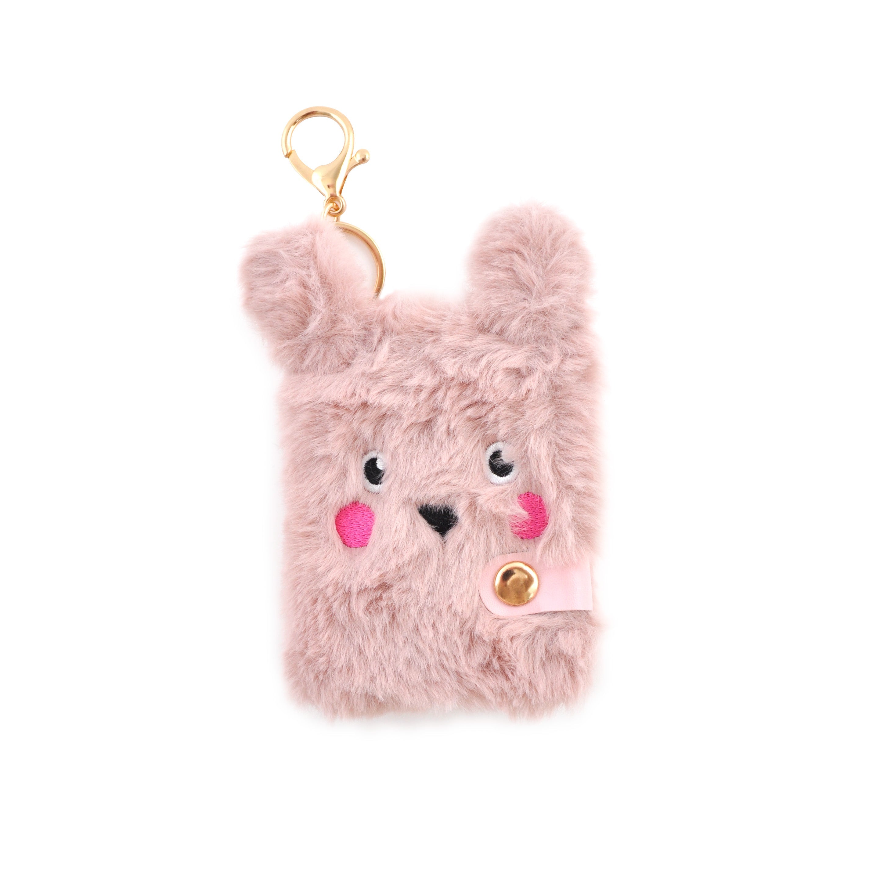 Novelty Fluffy Notebook Keyring - Bunny – Kaisercraft