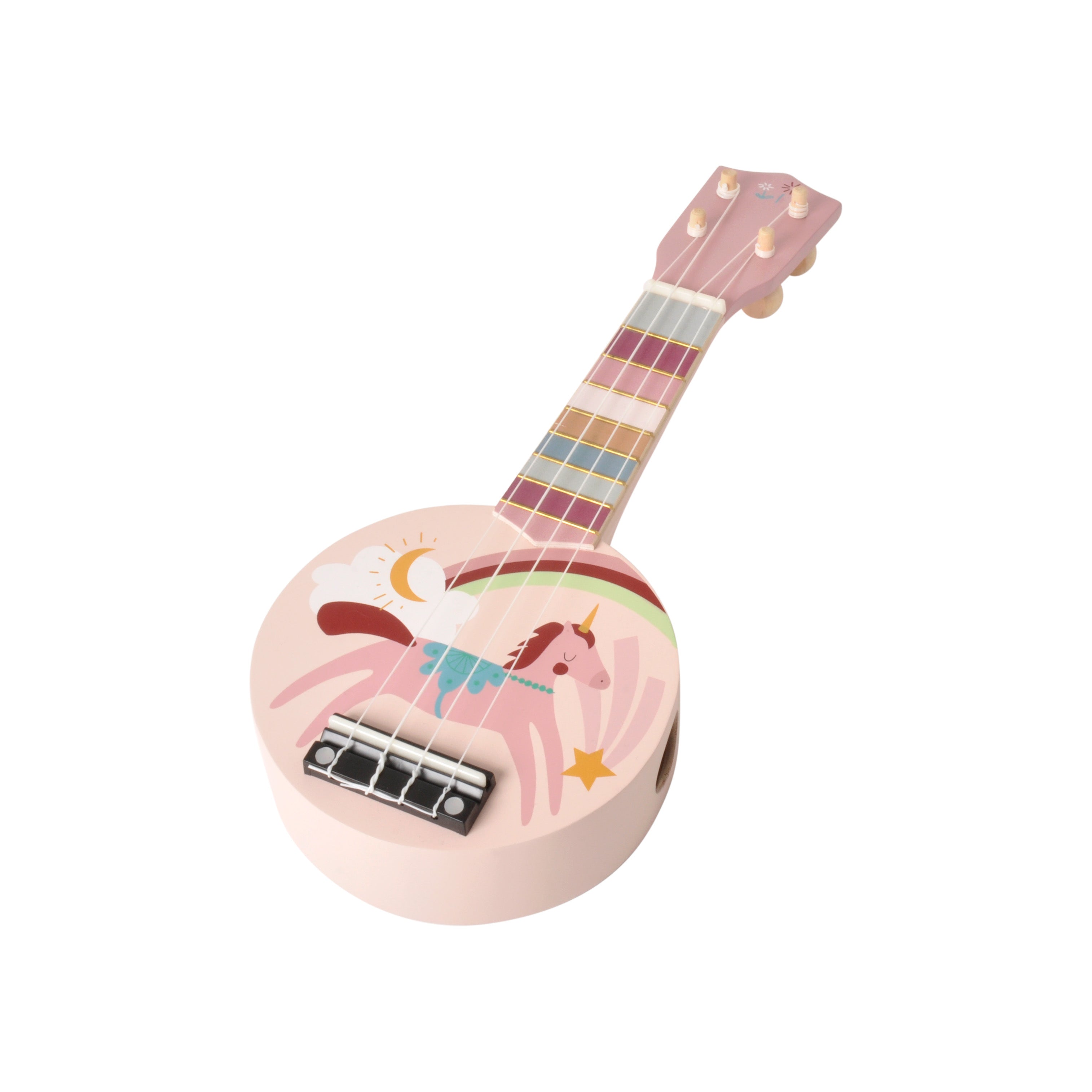 K Kids Wooden Banjo - UNICORN