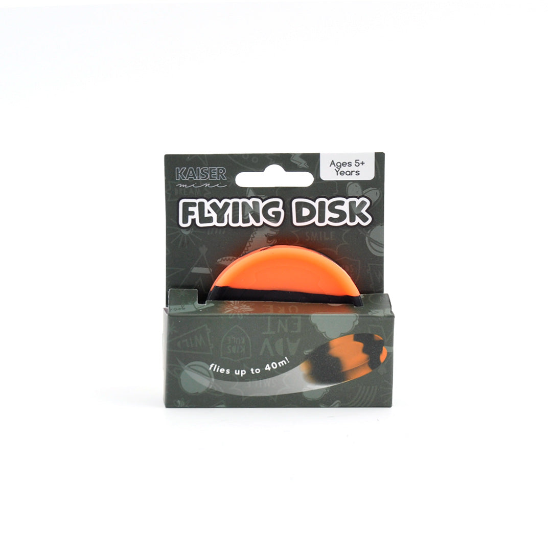 Flying Disk - Black/Orange