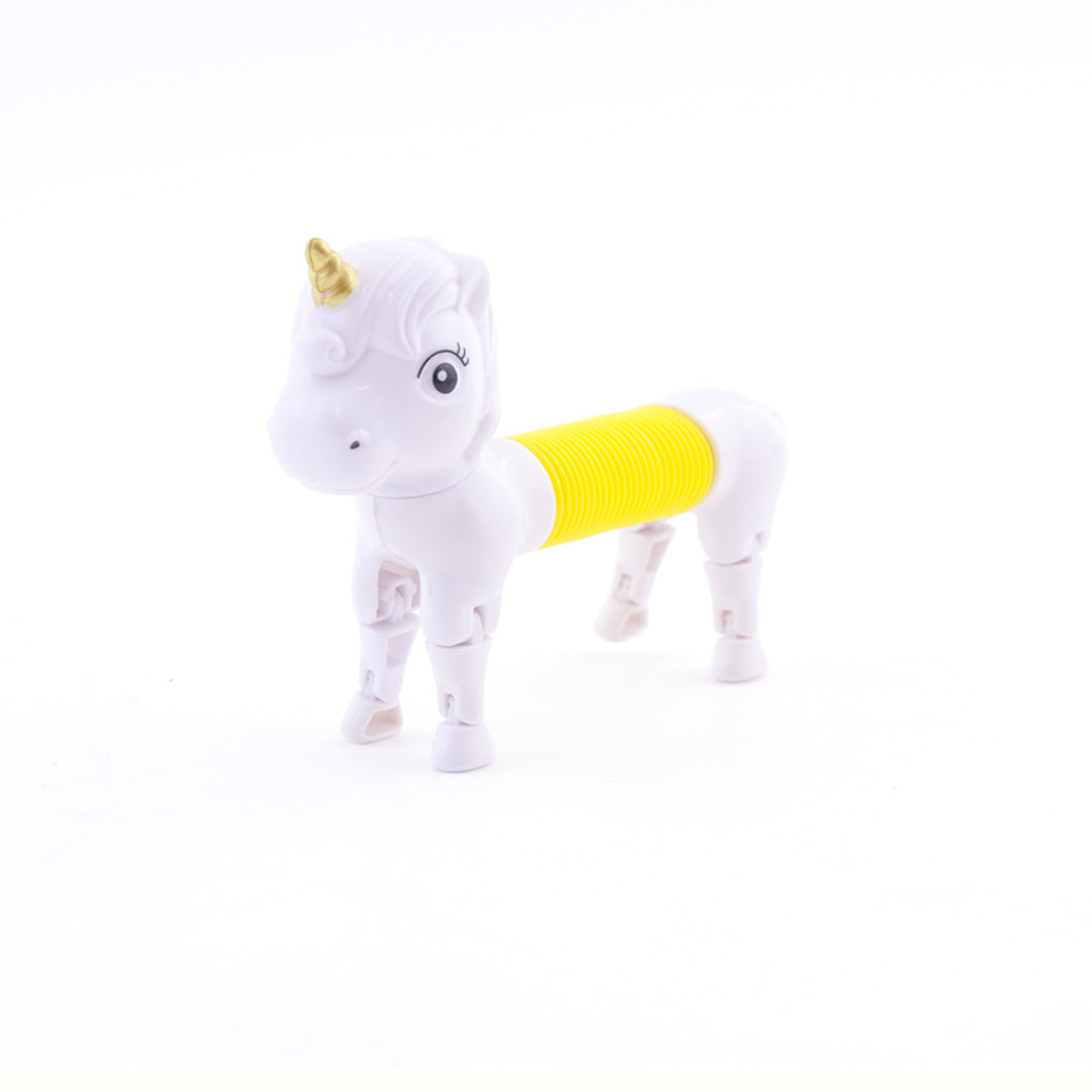 Popping Tube Unicorn - White