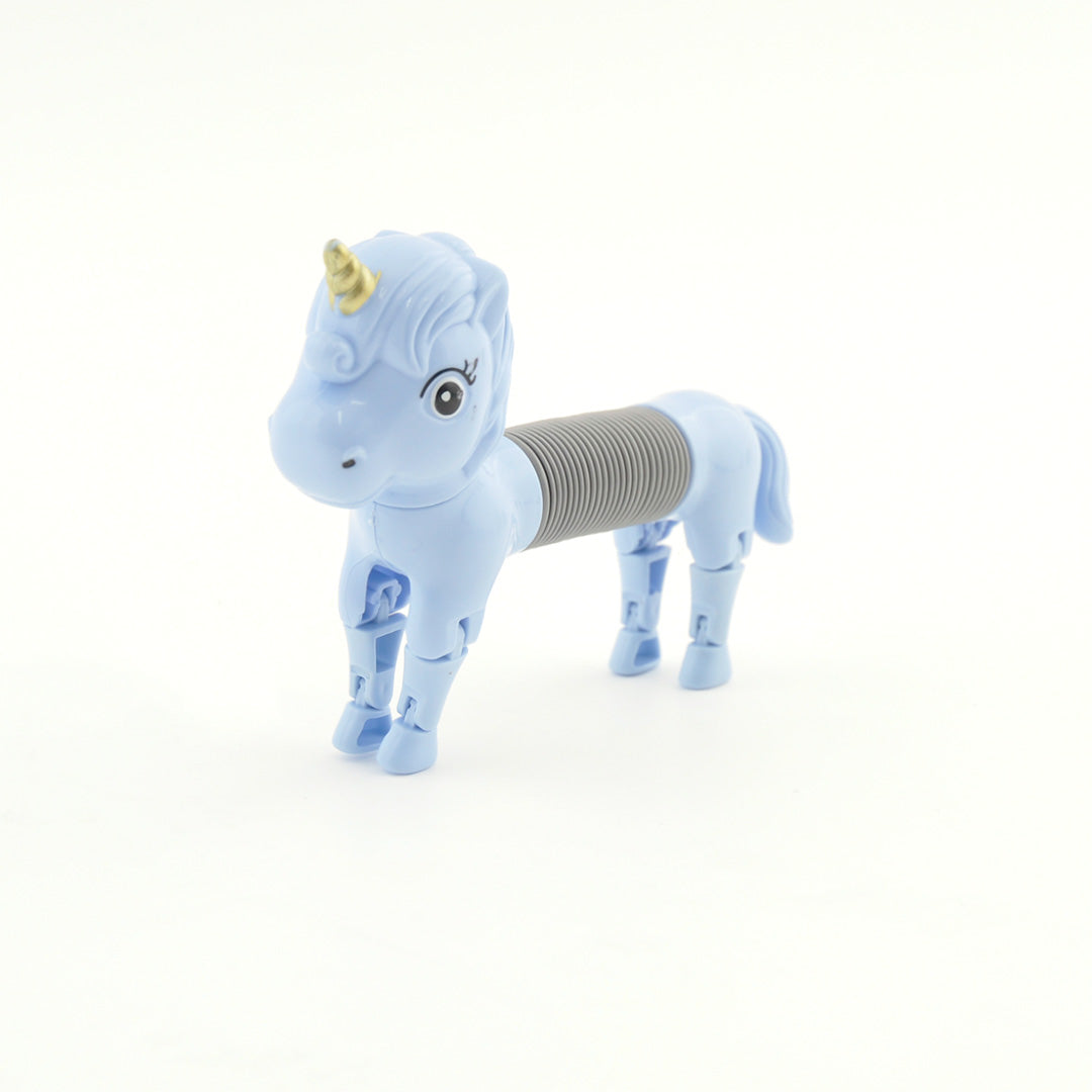 Popping Tube Unicorn - Blue