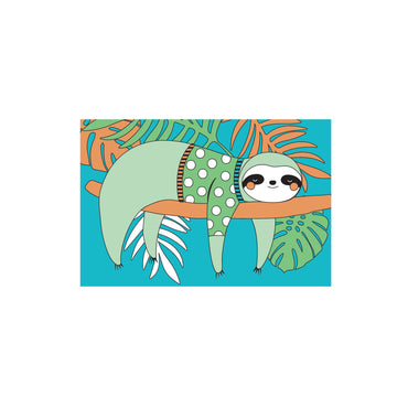 Kids Mini Canvas with Easel - SLOTH